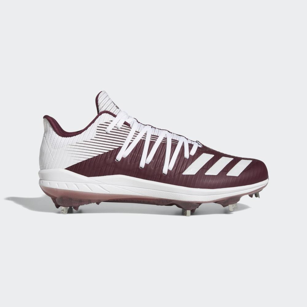 Adidas Men's Adizero Afterburner 6 Baseball Cleats Burgundy/White/Silver Metal Ireland G27663